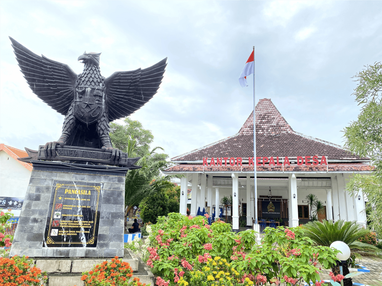 gedung tampak depan Klecorejo